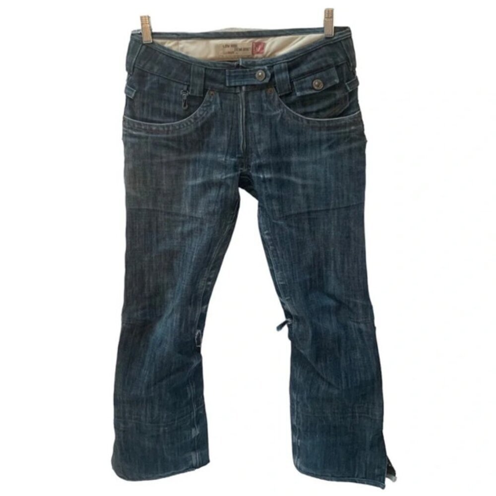 Levi’s x 686 Denim Insulated Snow Pants Ski Snowboarding Limited Edition 30